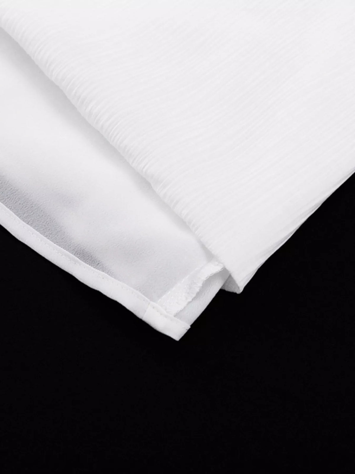 Buttoned Puff Sleeve Maxi Dress in White