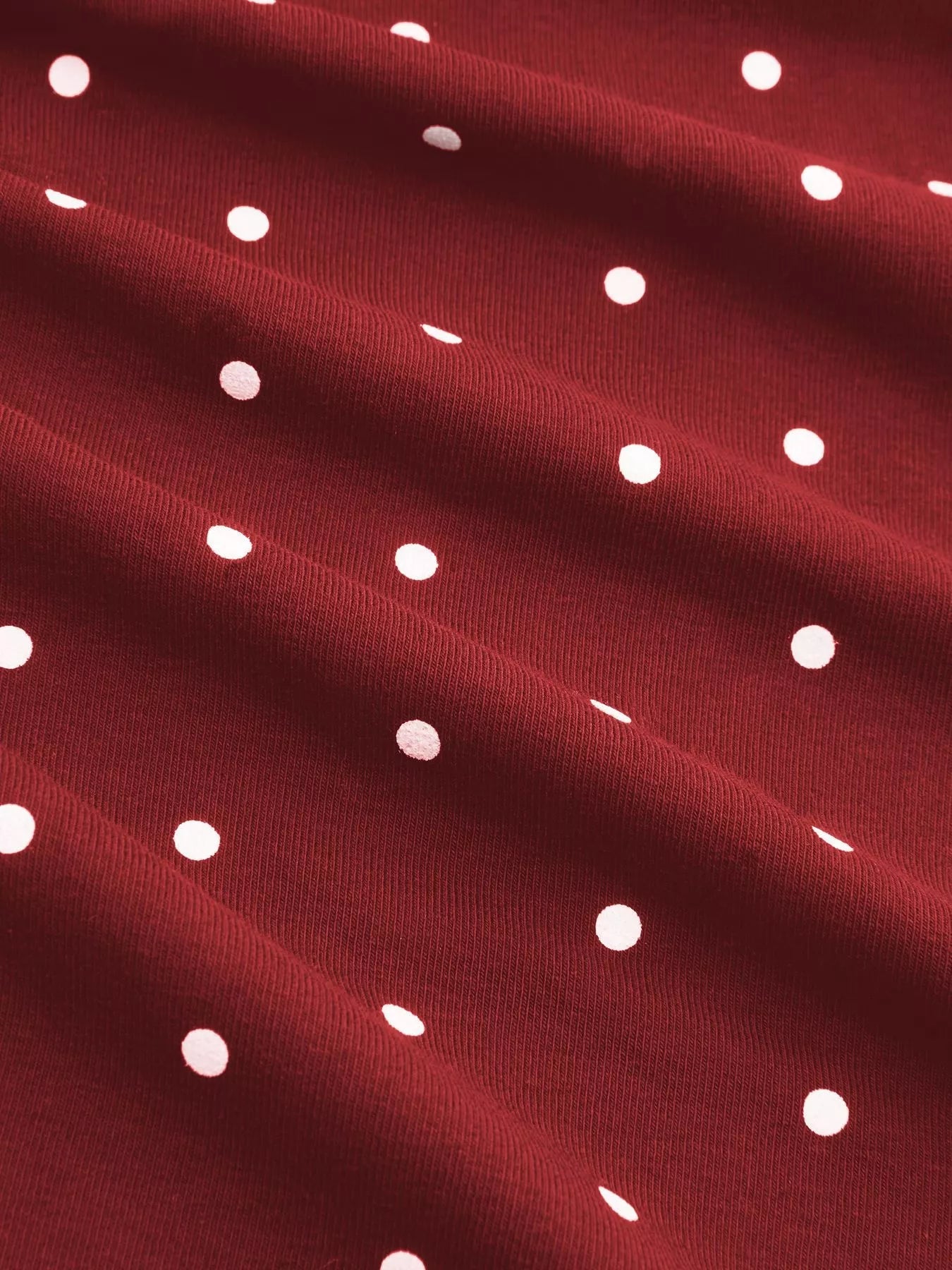 Polka Dot Flare-Sleeve Mini Dress