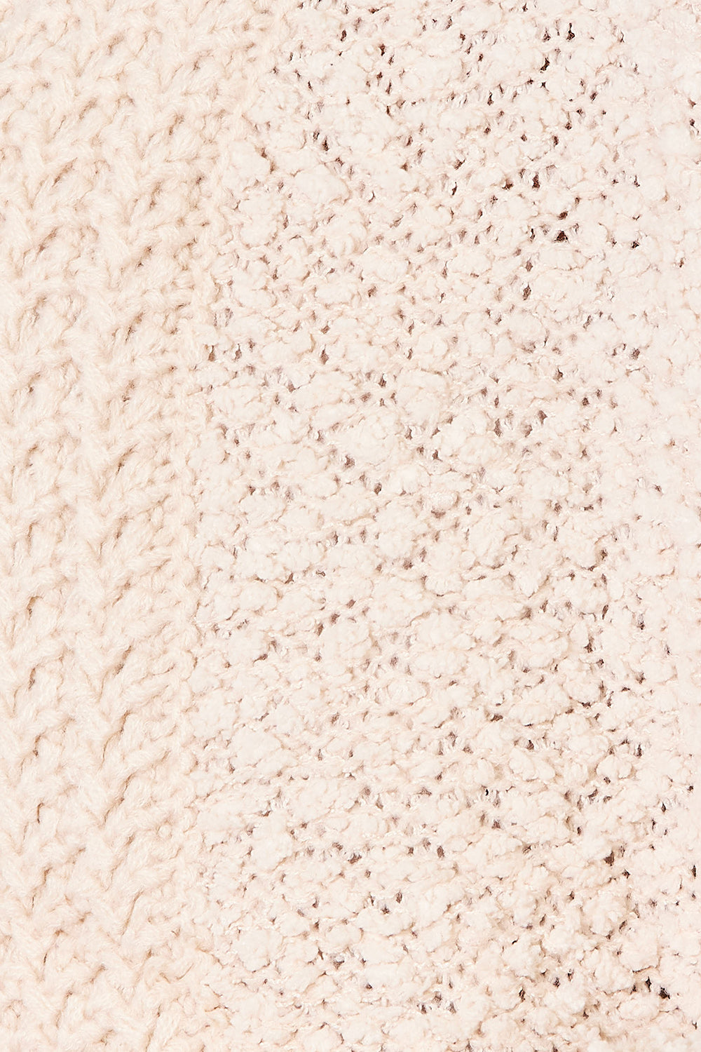 Double Take Open-Front Cardigan in Cream