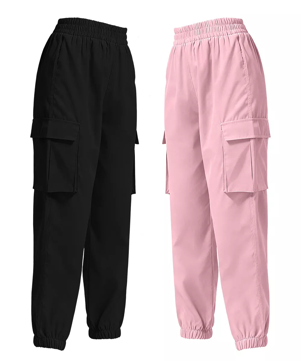 Two-Piece Cargo Pants Set