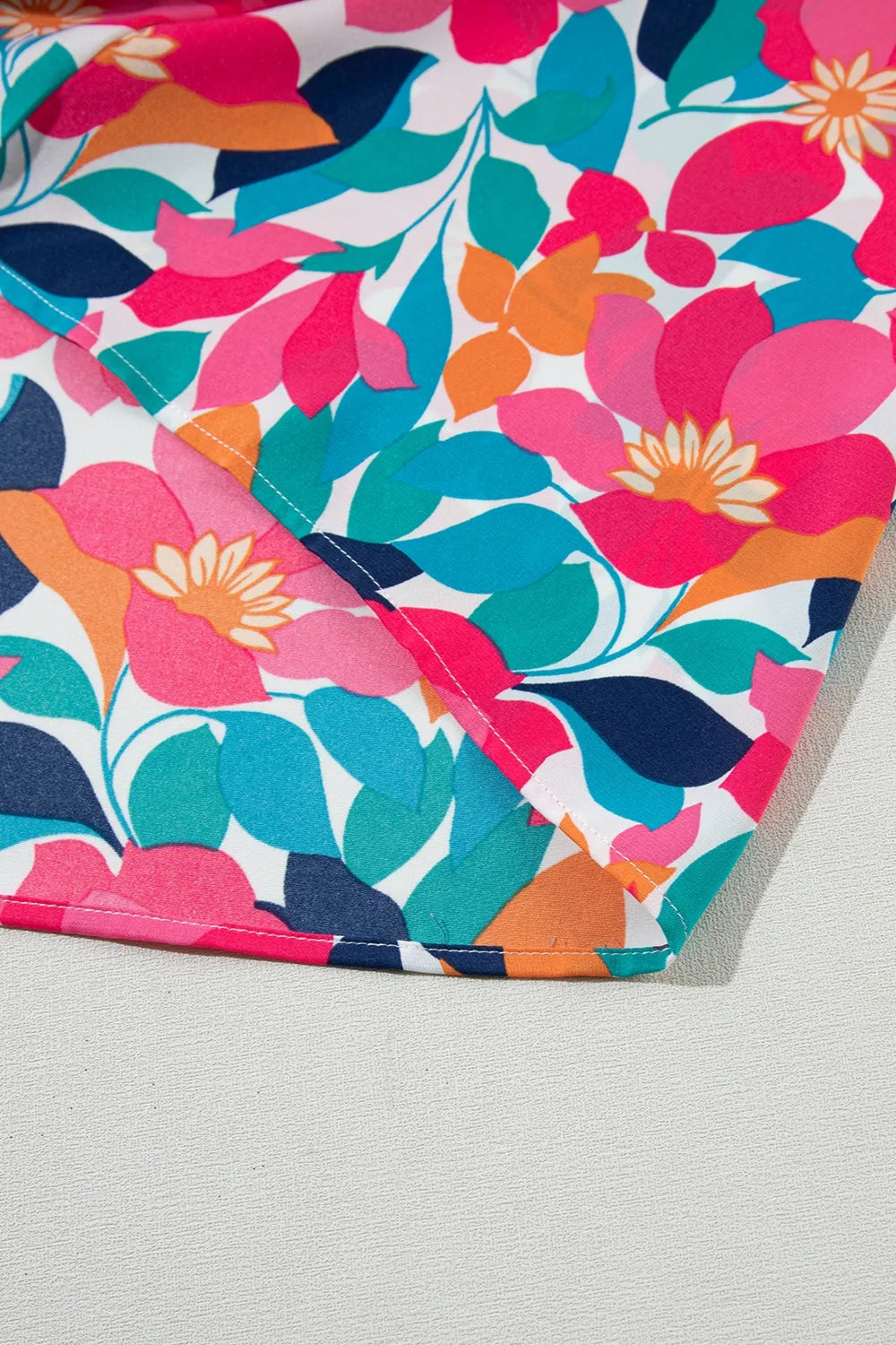 V-Neck Maxi Cami Dress in Floral Print