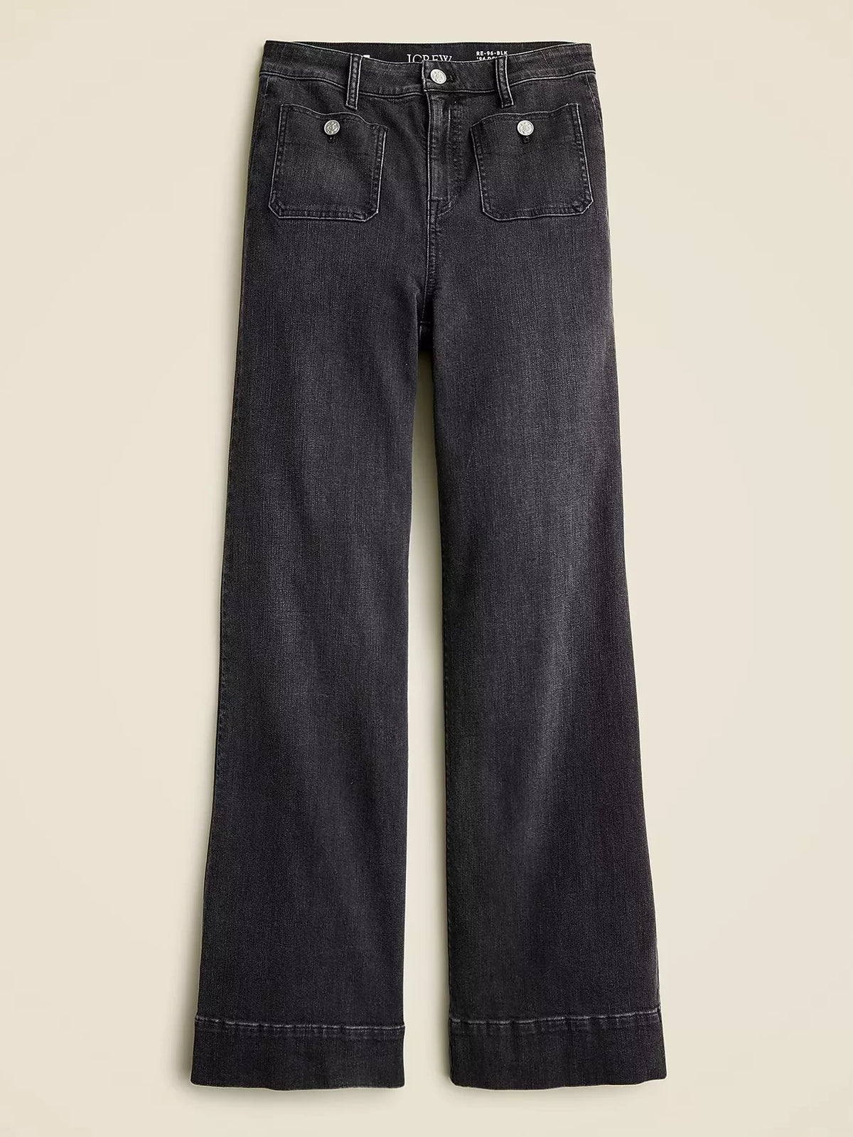 High-Waisted Jeans with Pockets by Dreamy Drapes