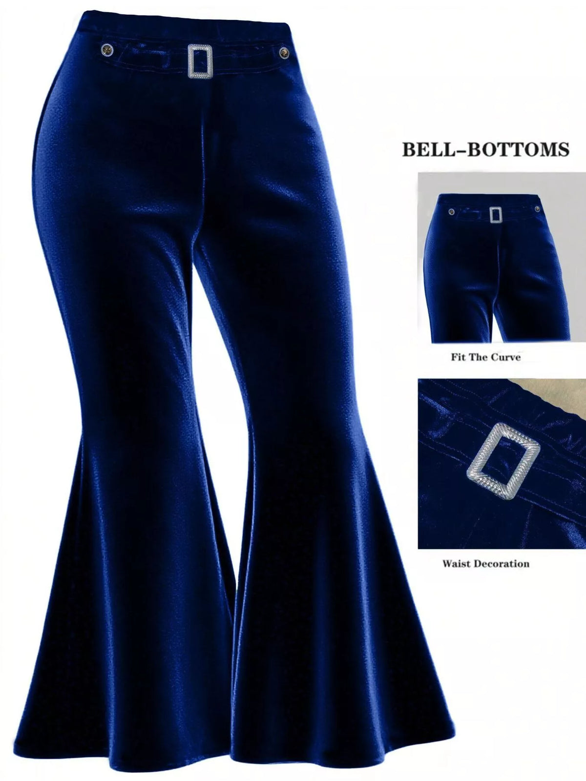 Velvet Flared Pants
