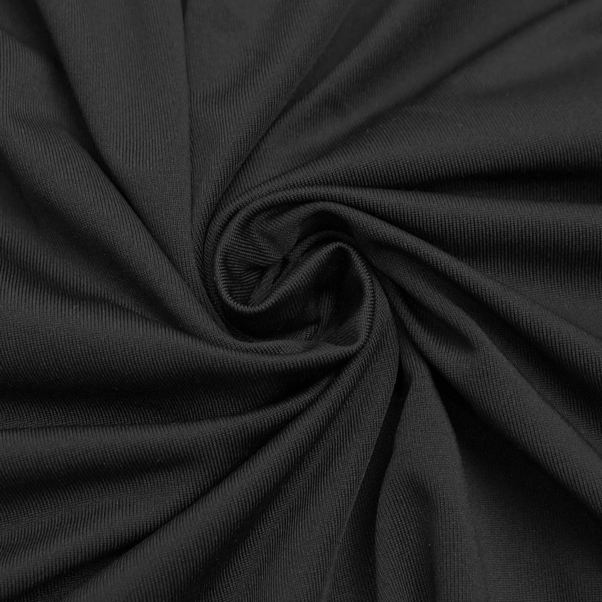 Ruched One-Shoulder Maxi Dress in Black