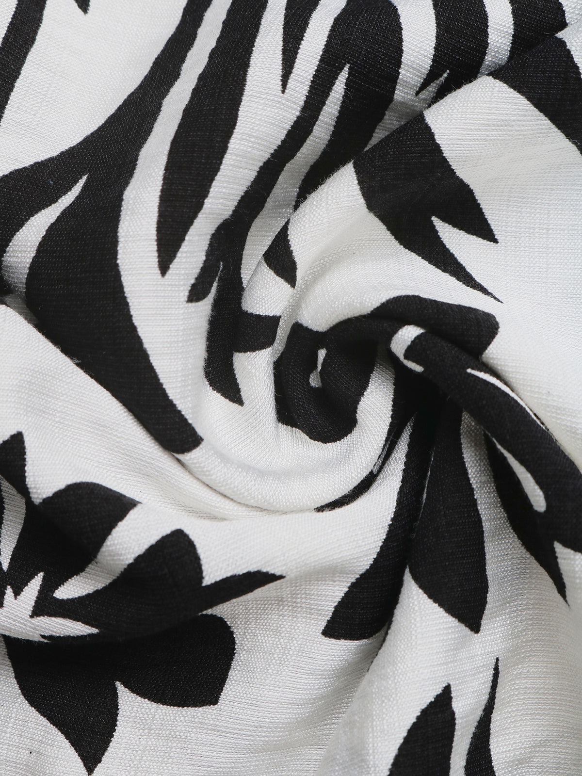 Printed Halter Neck Maxi Dress in White