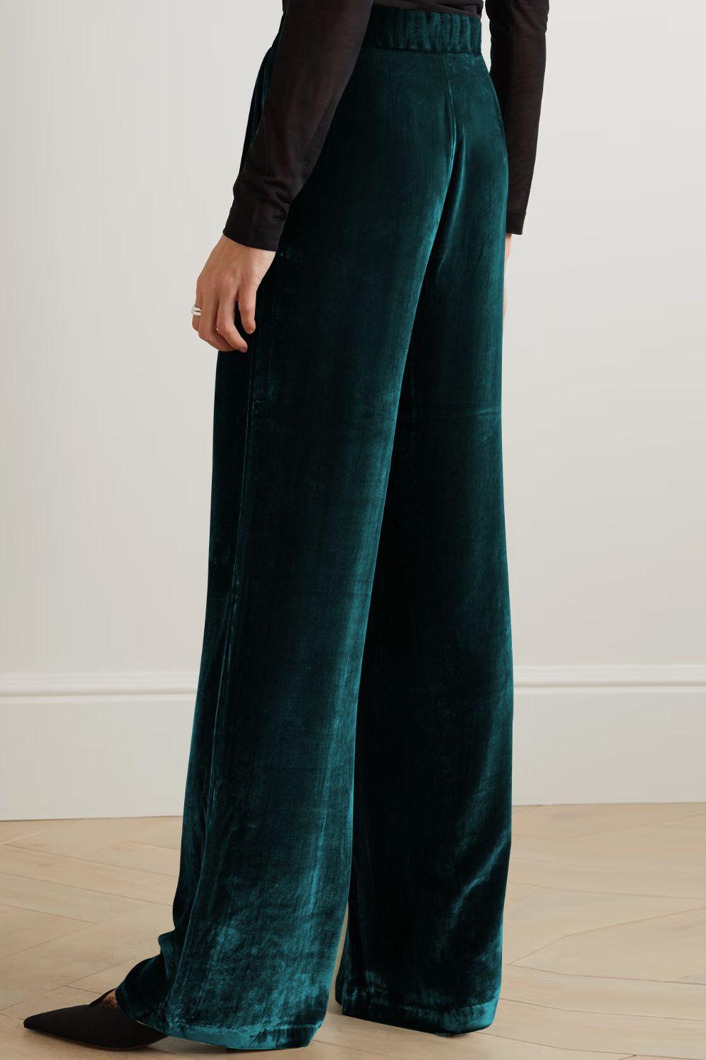 Loose Fit High Waist Pants by MDML
