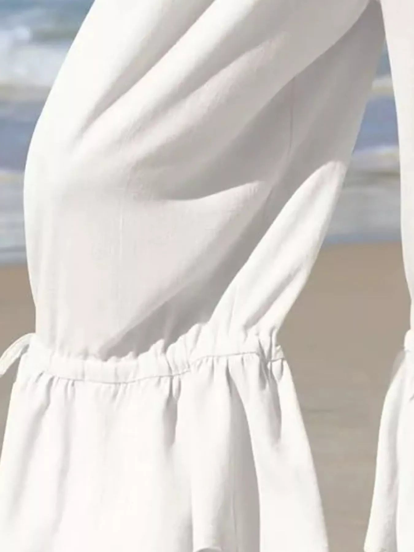 Wide-Leg Pants with Ruffle Hem