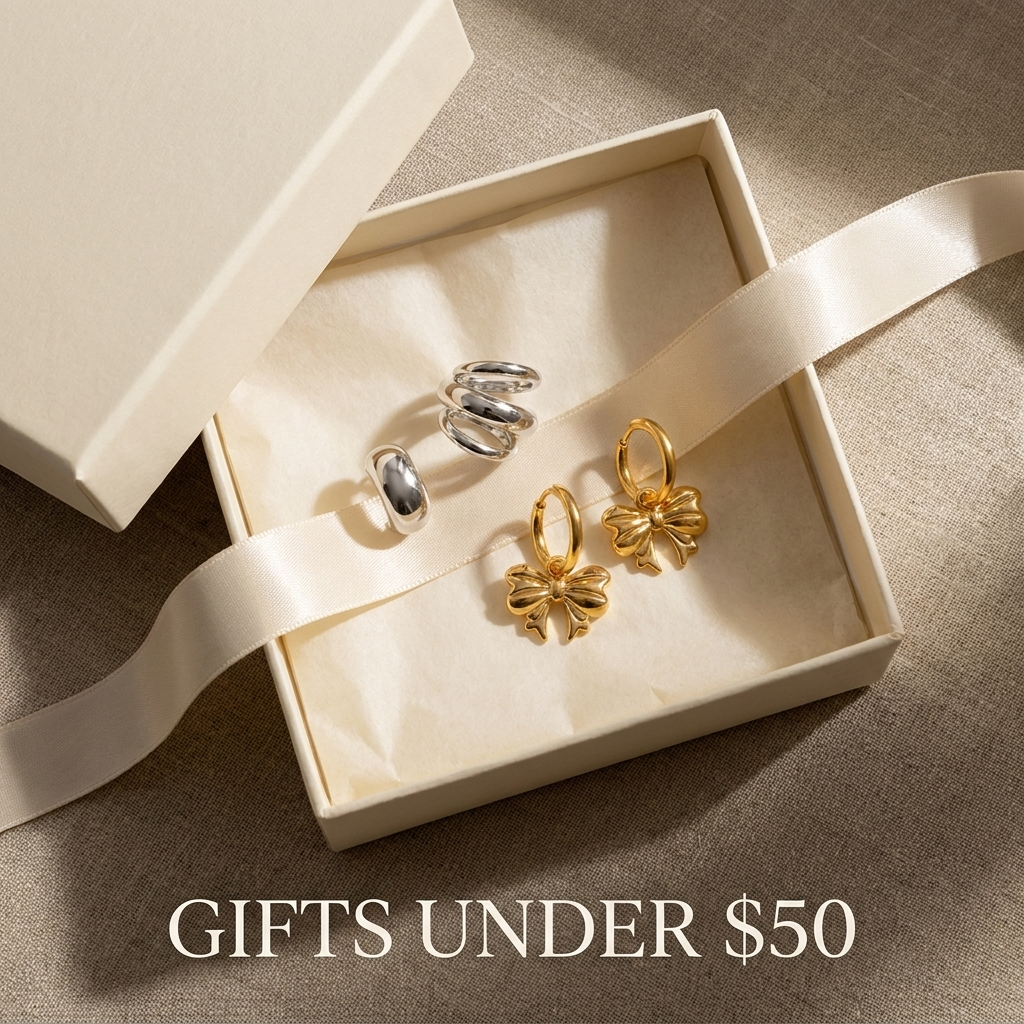 Gifts Under $50 - ilussa Everyday gift jewelry collection