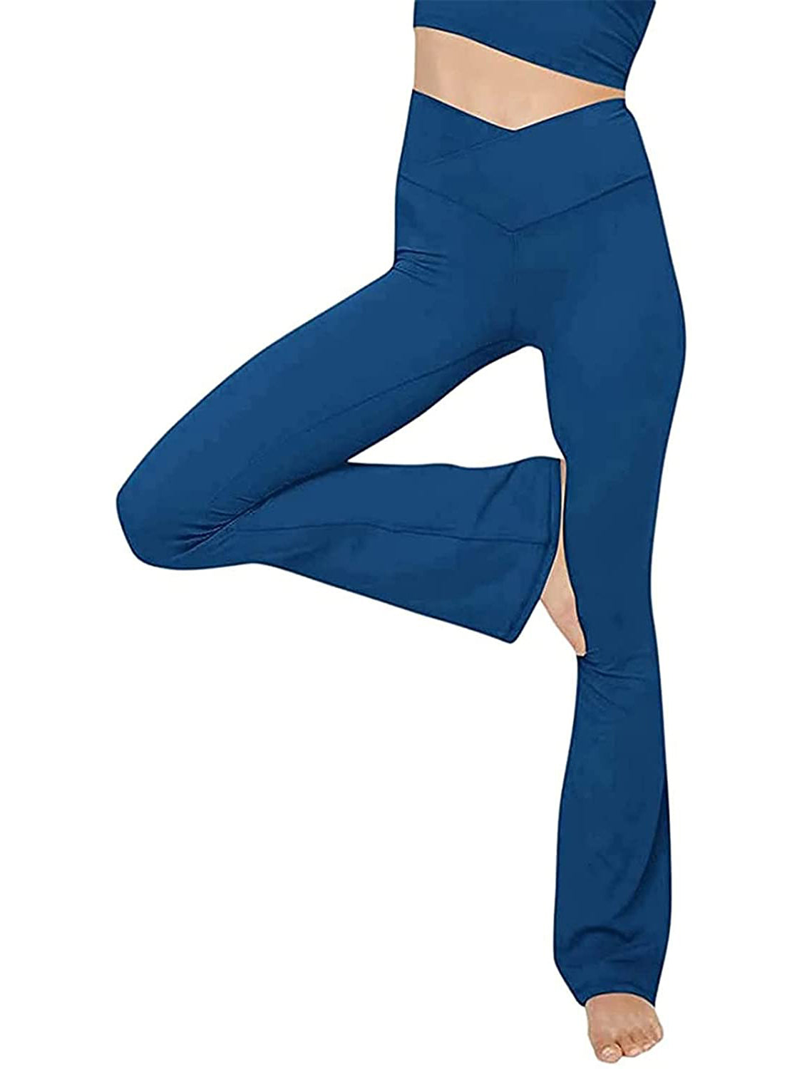 V-Waist Bootcut Pants