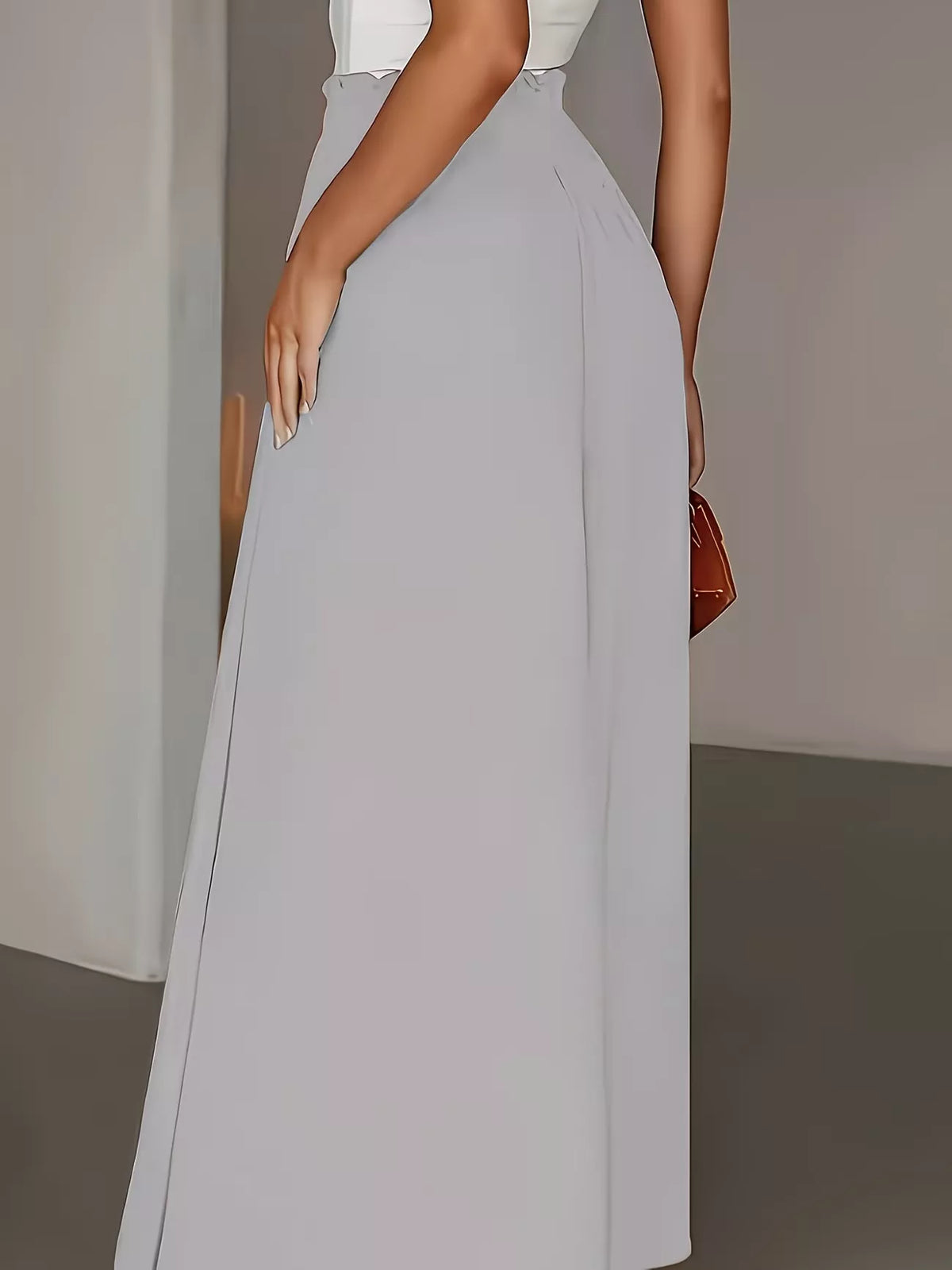 High-Waisted Wide Leg Pants