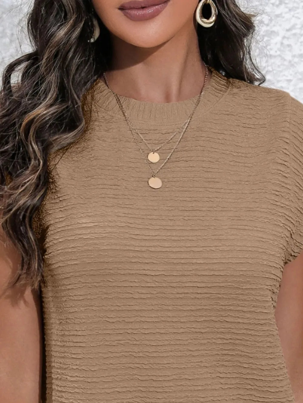 Cap Sleeve Mini Dress with Pockets