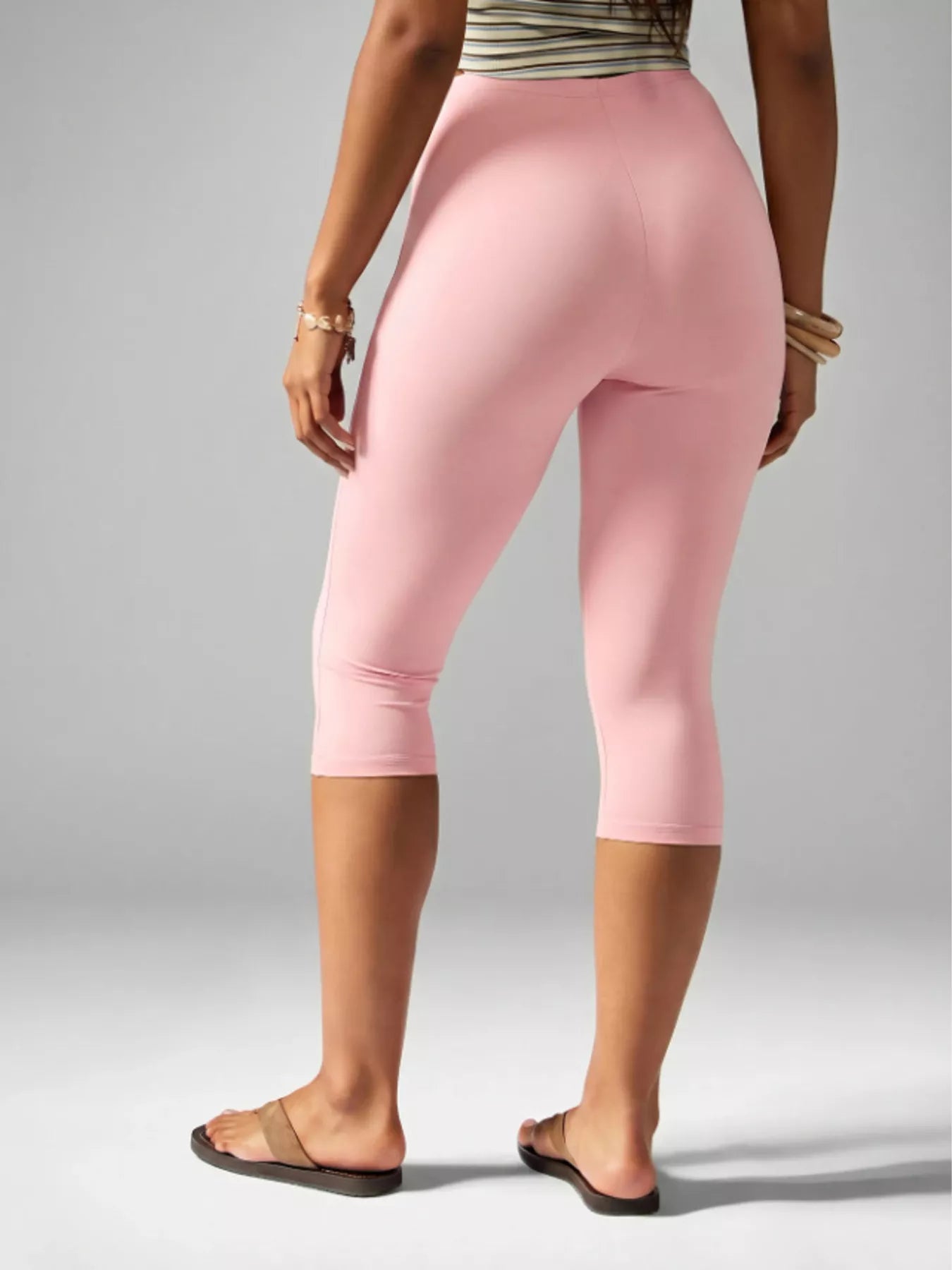 High-Waist Active Capri Leggings