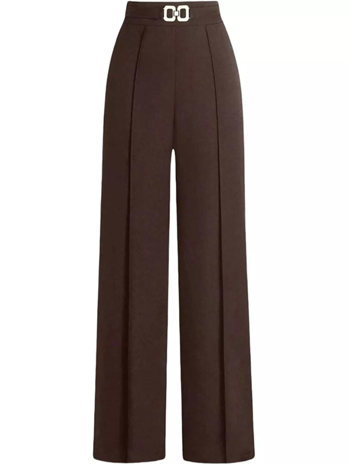High-Waisted Wide-Leg Pants