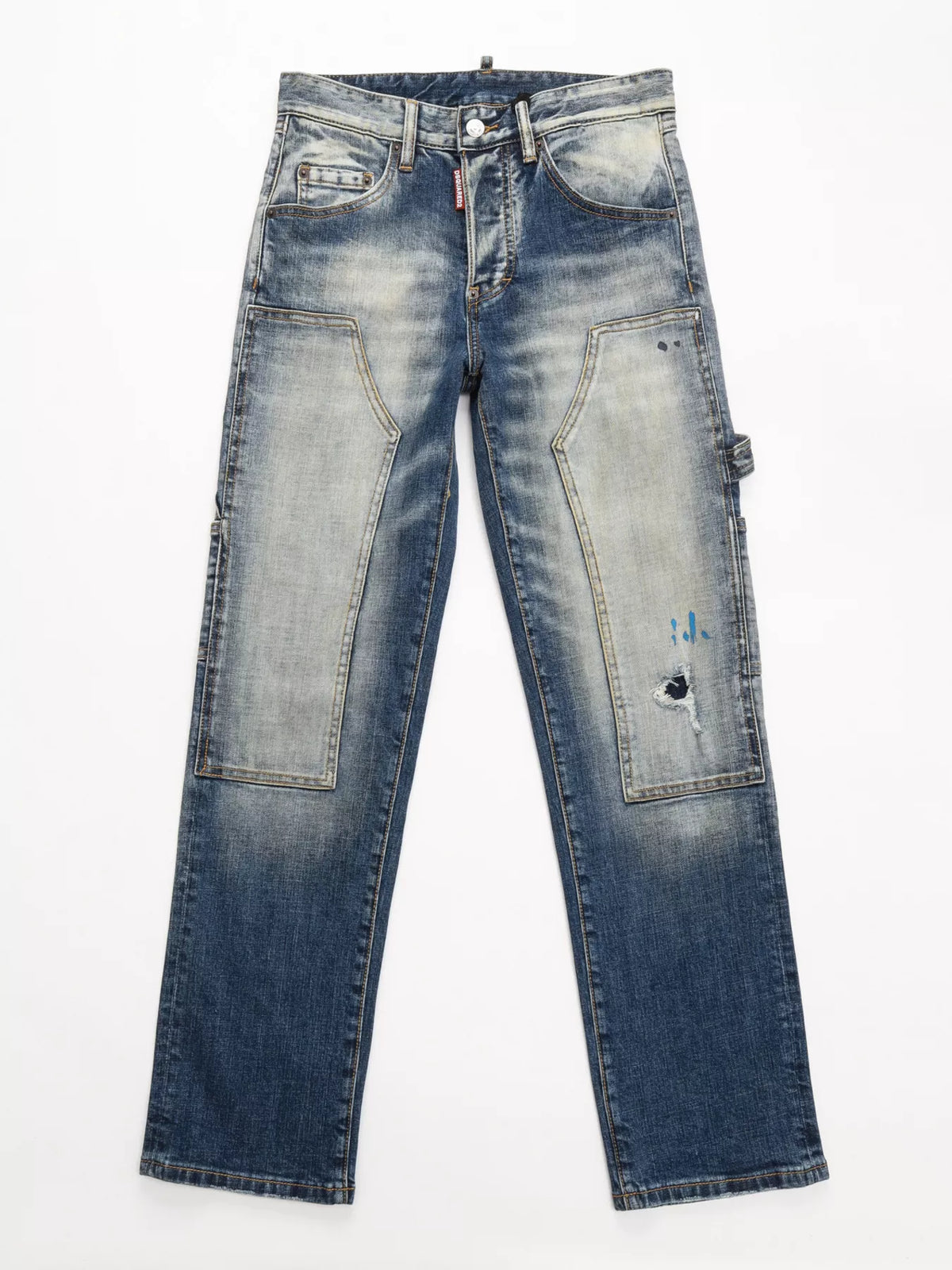 Distressed Dark Wash Jeans