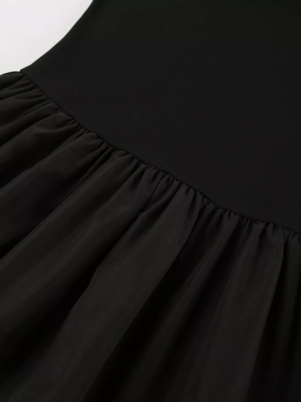 Cutout Detail Maxi Dress in Black