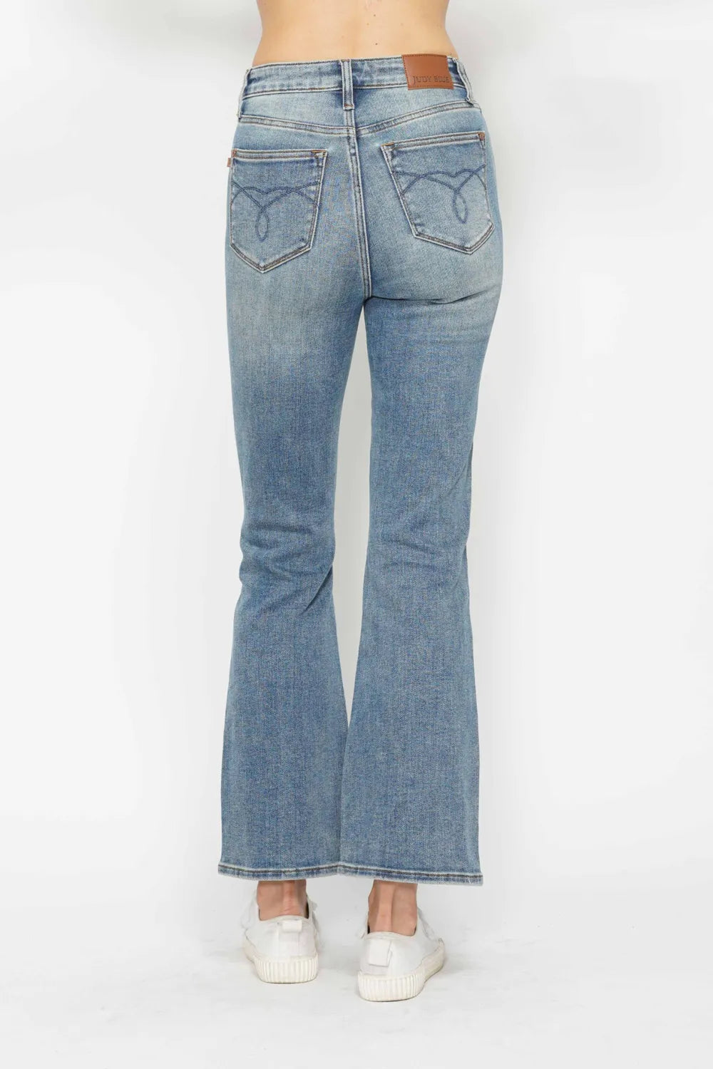 Judy Blue Tummy Control Embroidered Bootcut Jeans