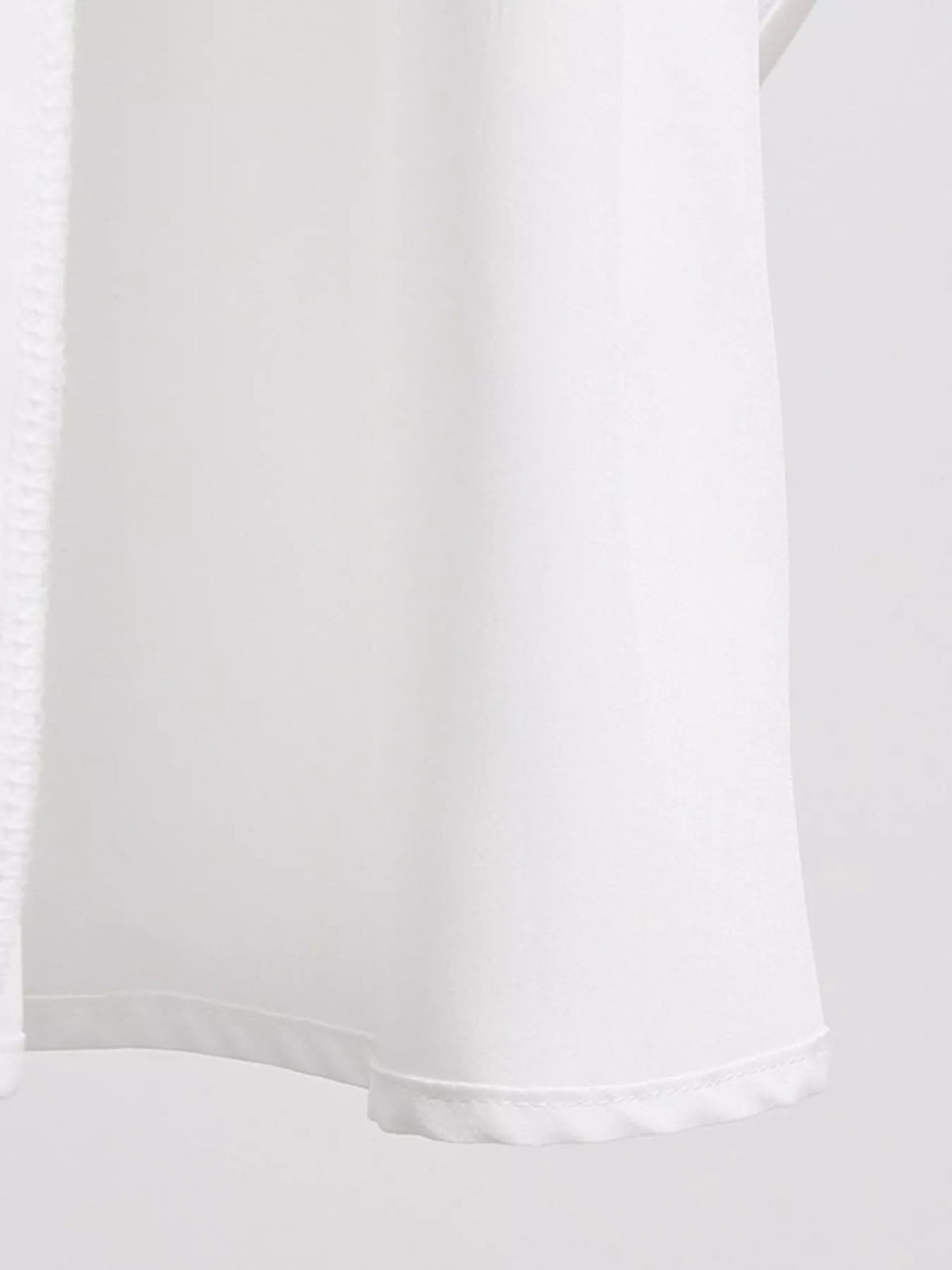 Polka Dot Ruffle Skirt in Beige