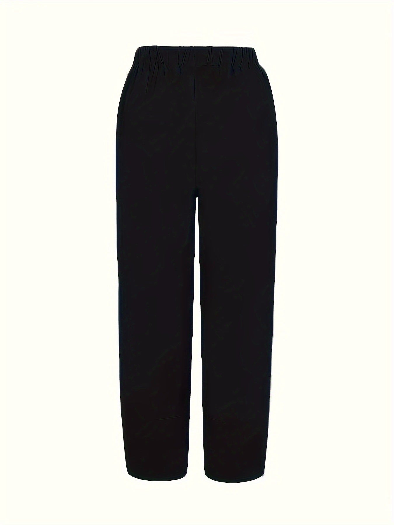 Elastic-Waist Pants with Pockets by Yolan House