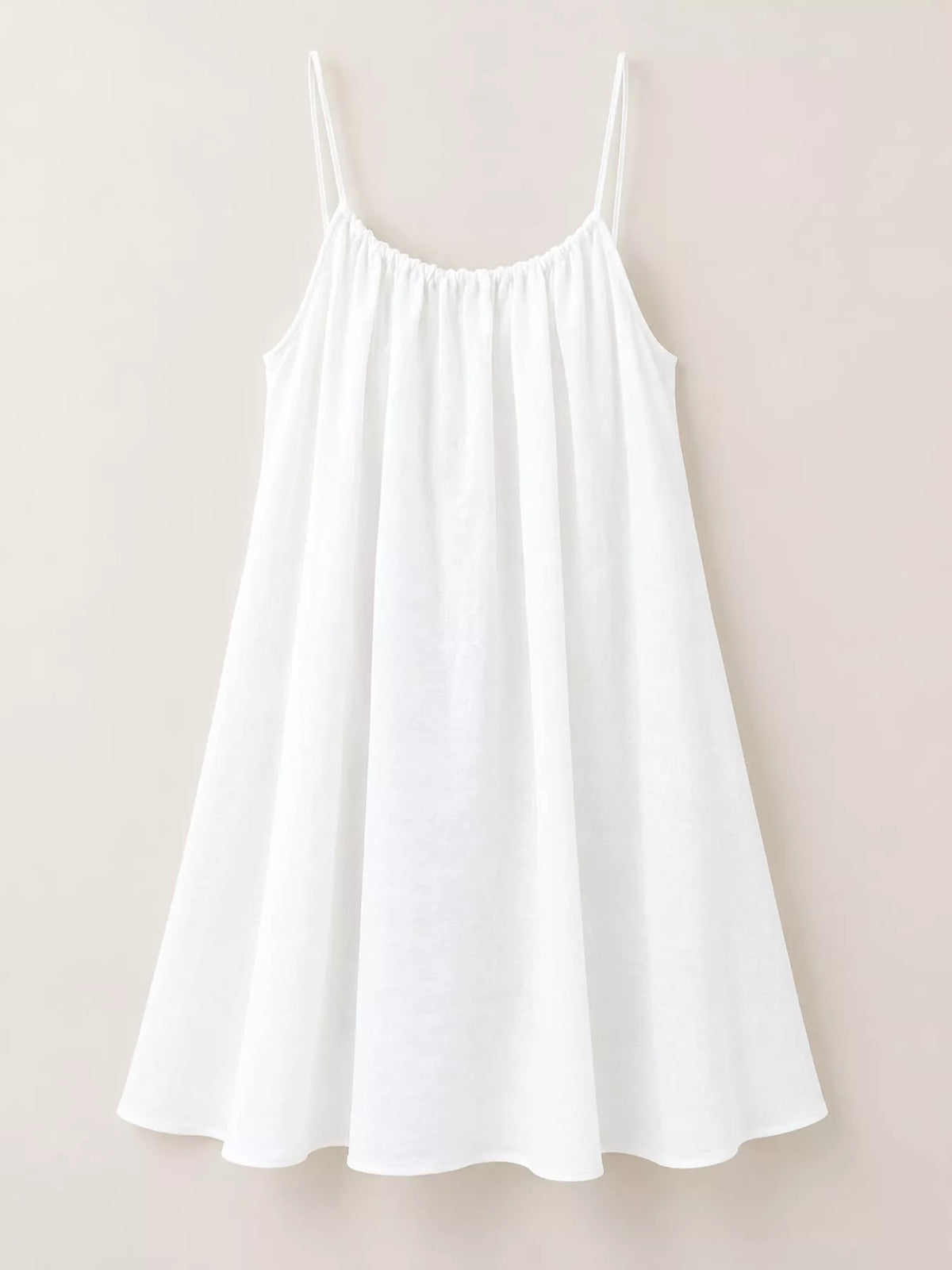 Backless Spaghetti Strap A-Line Mini Dress
