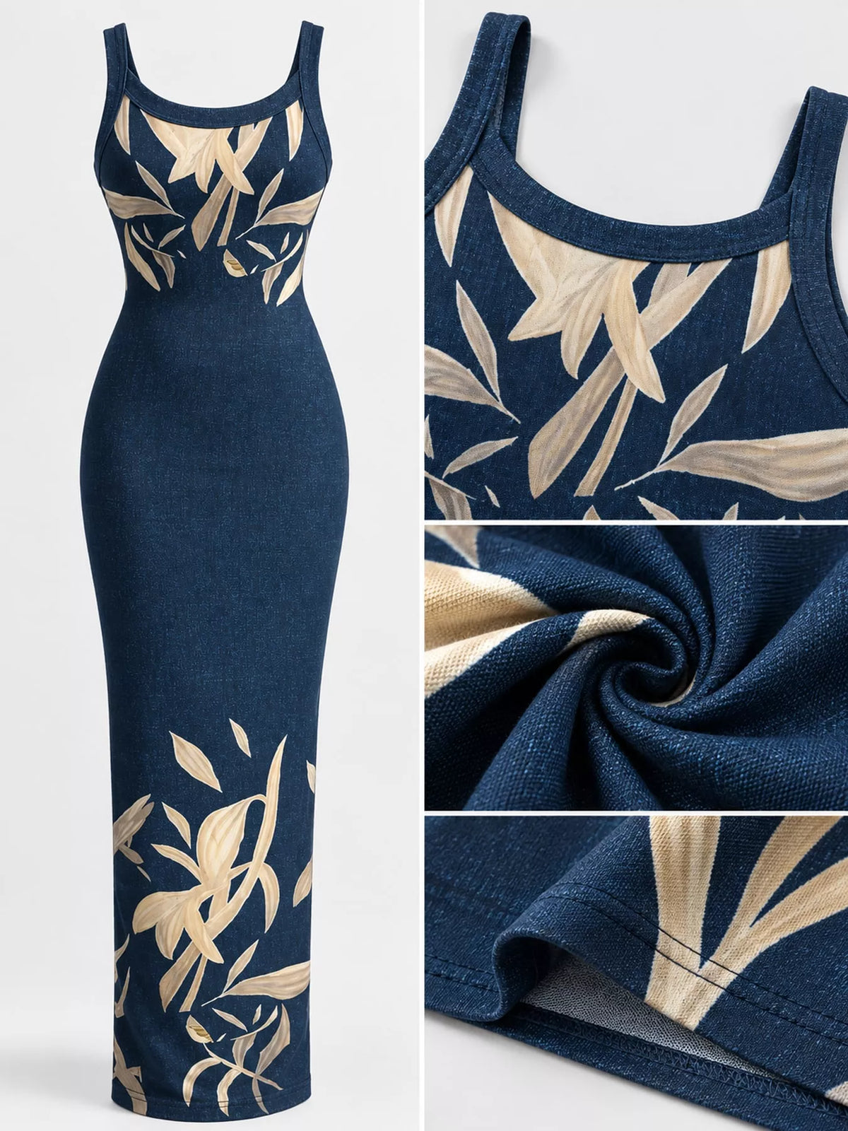 Essential Sleeveless Bodycon Maxi Dress