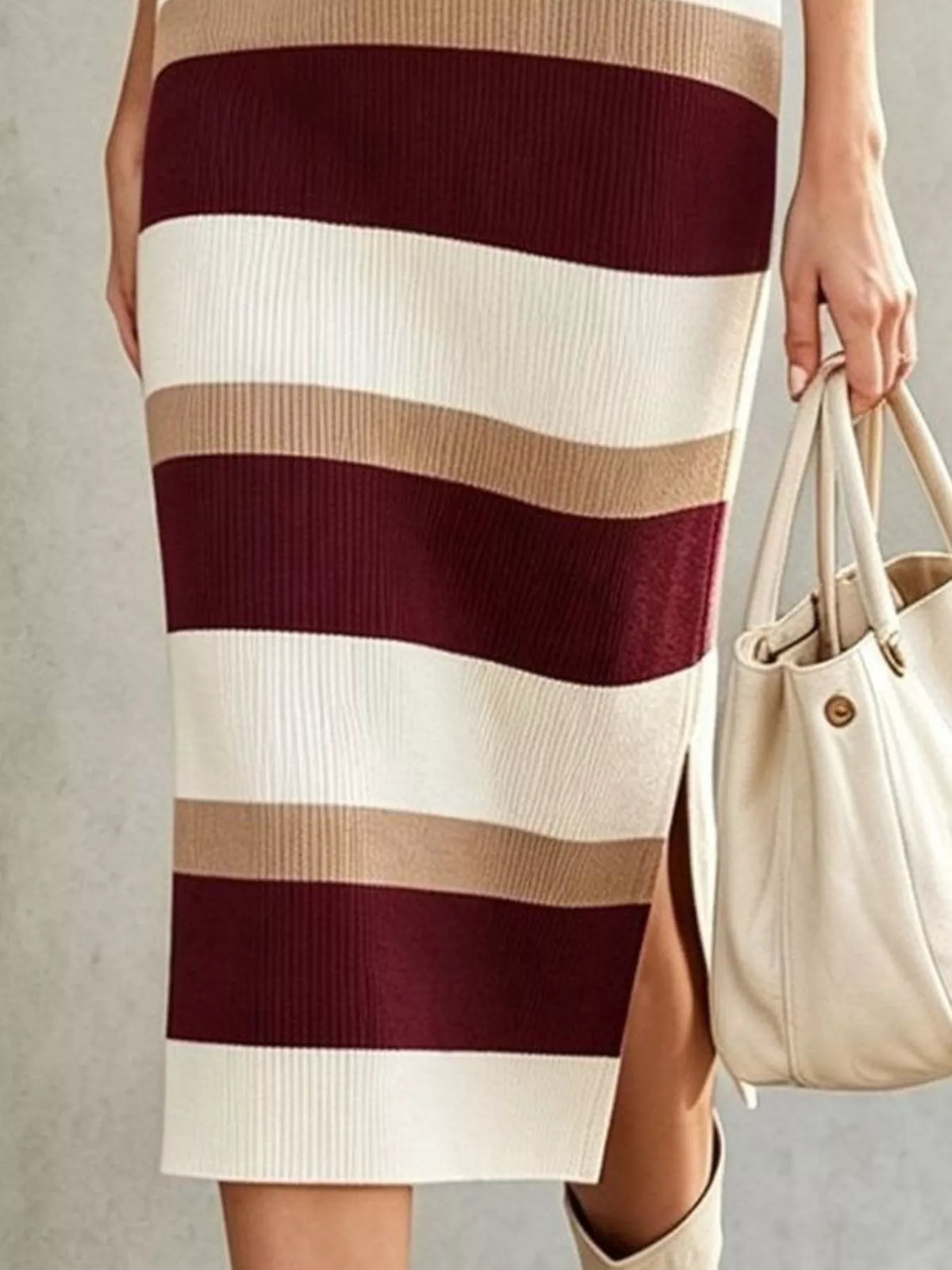 Polo Collar Sweater Dress