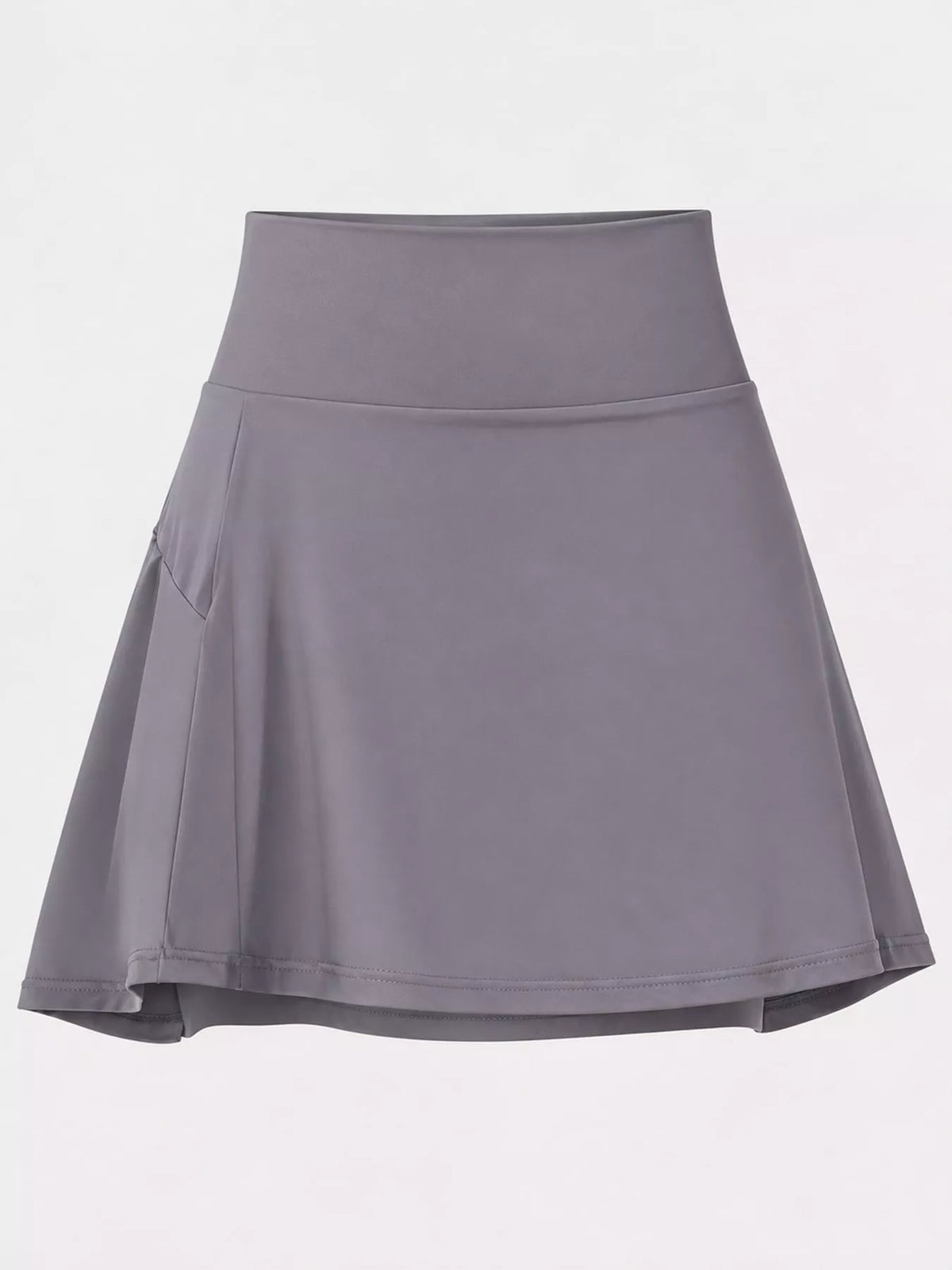 High-Waisted Pleated Active Skirt