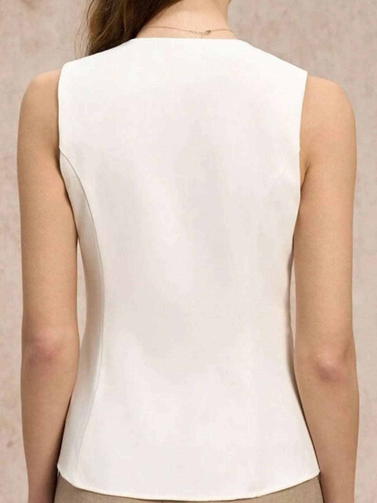 Button-Down Vest Coat