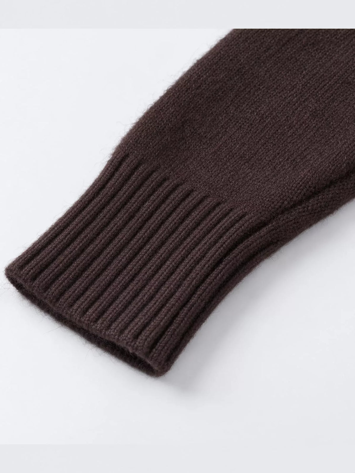 Turtleneck Zip-Up Cardigan