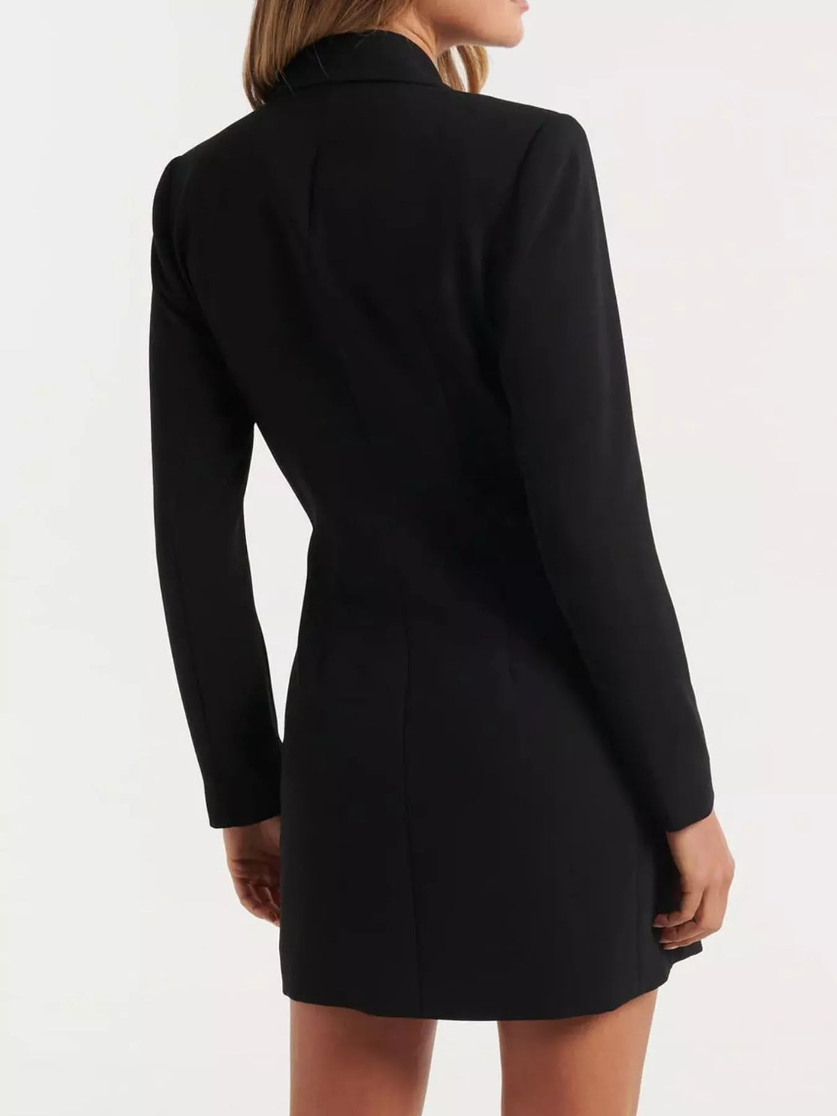 Double-Breasted Blazer Dress
