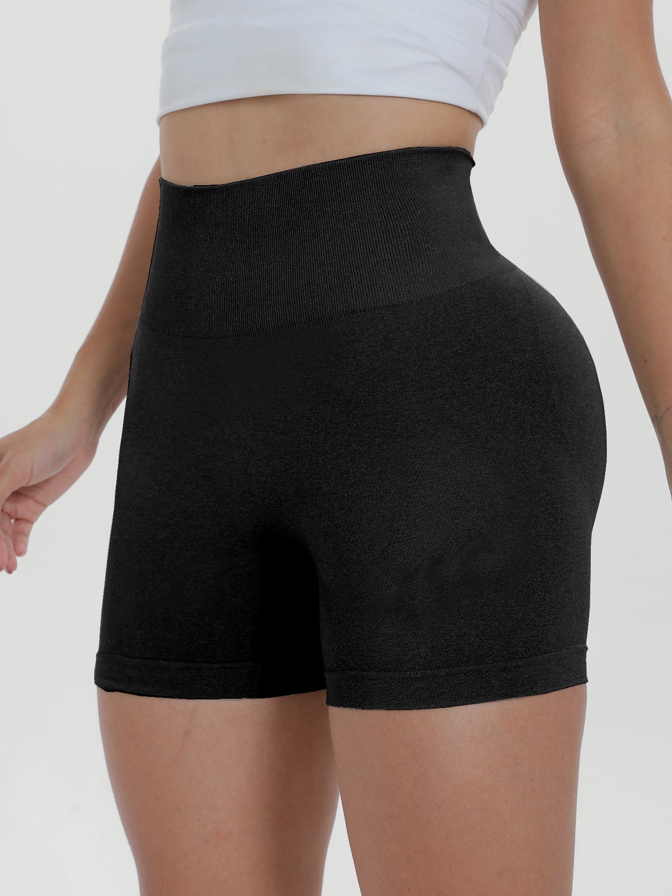 Classic High Waist Active Shorts