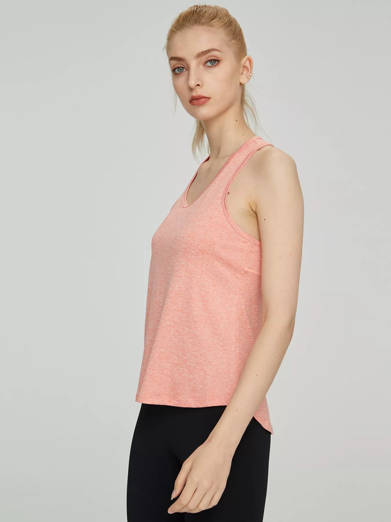 Quick-Drying Active Tank with Seam Detail