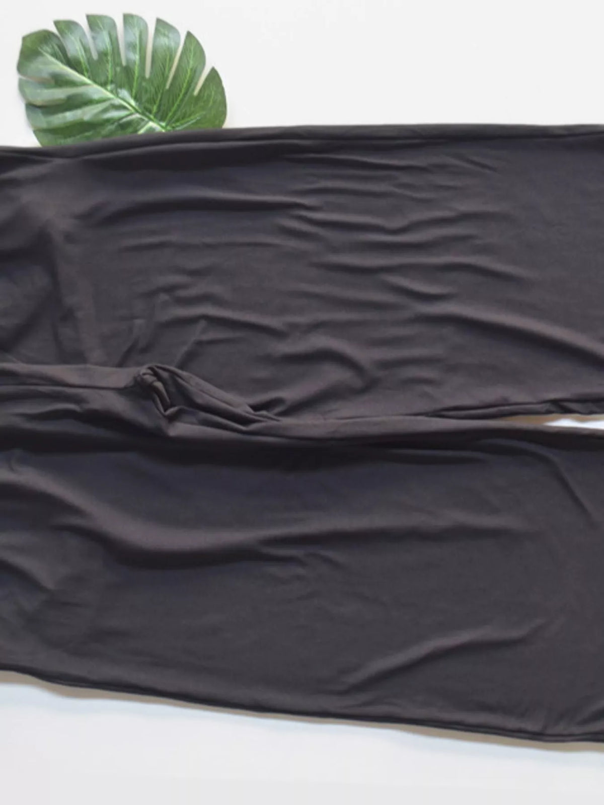 High-Rise Wide-Leg Pants with Pockets