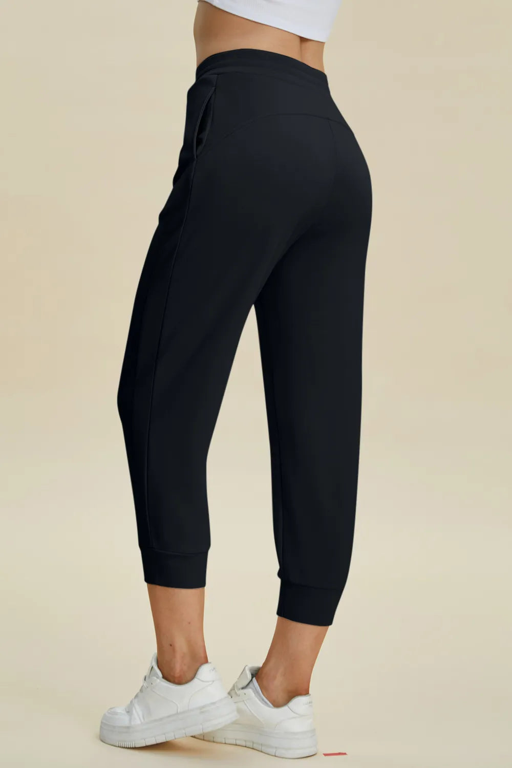 Basic Bae Air Scuba High Waist Cropped Pants