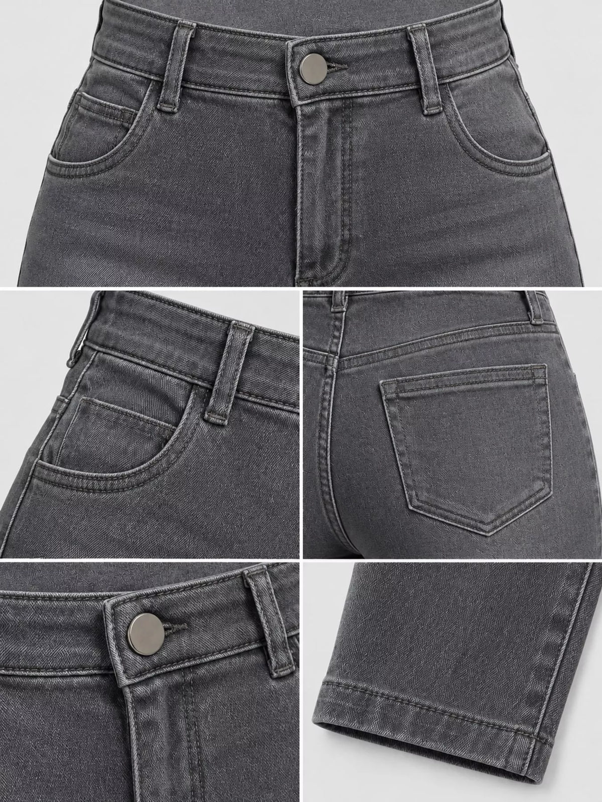 High-Waisted Skinny Jeans