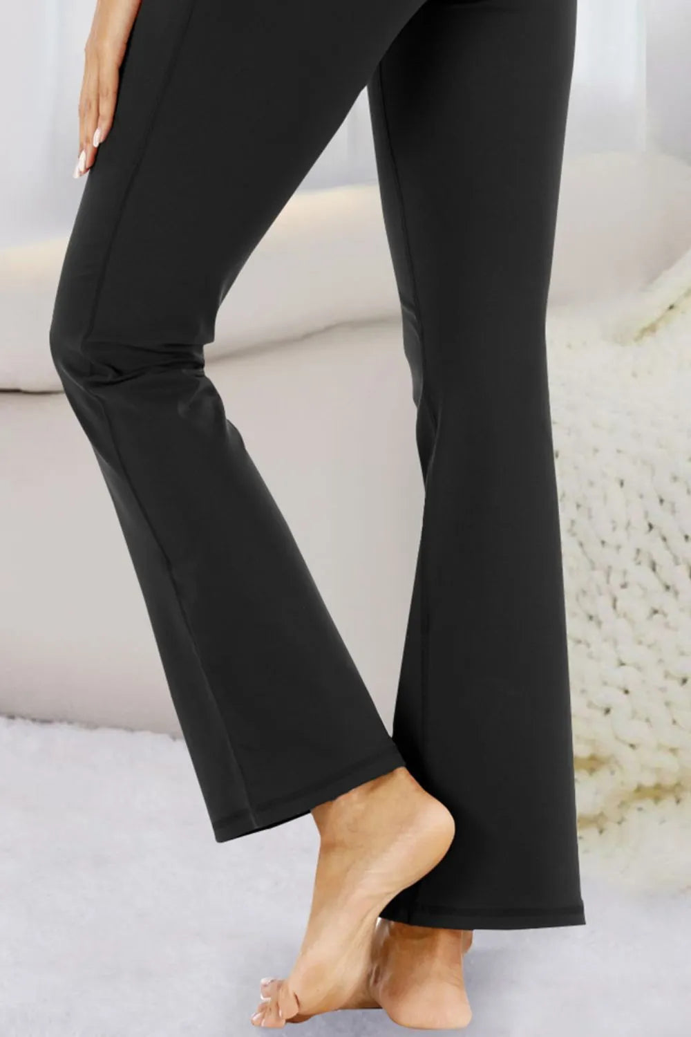 Pocketed High-Waist Active Pants