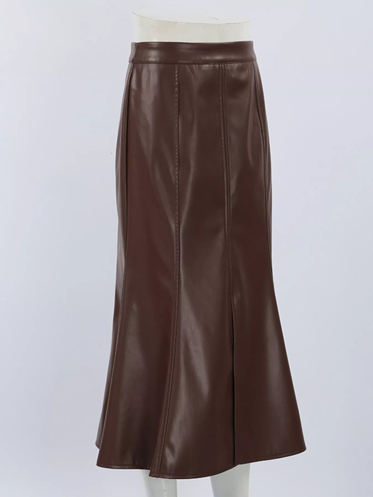 Mermaid Midi Skirt with Side Slit