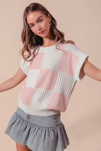 DUSTY PINK/IVORY