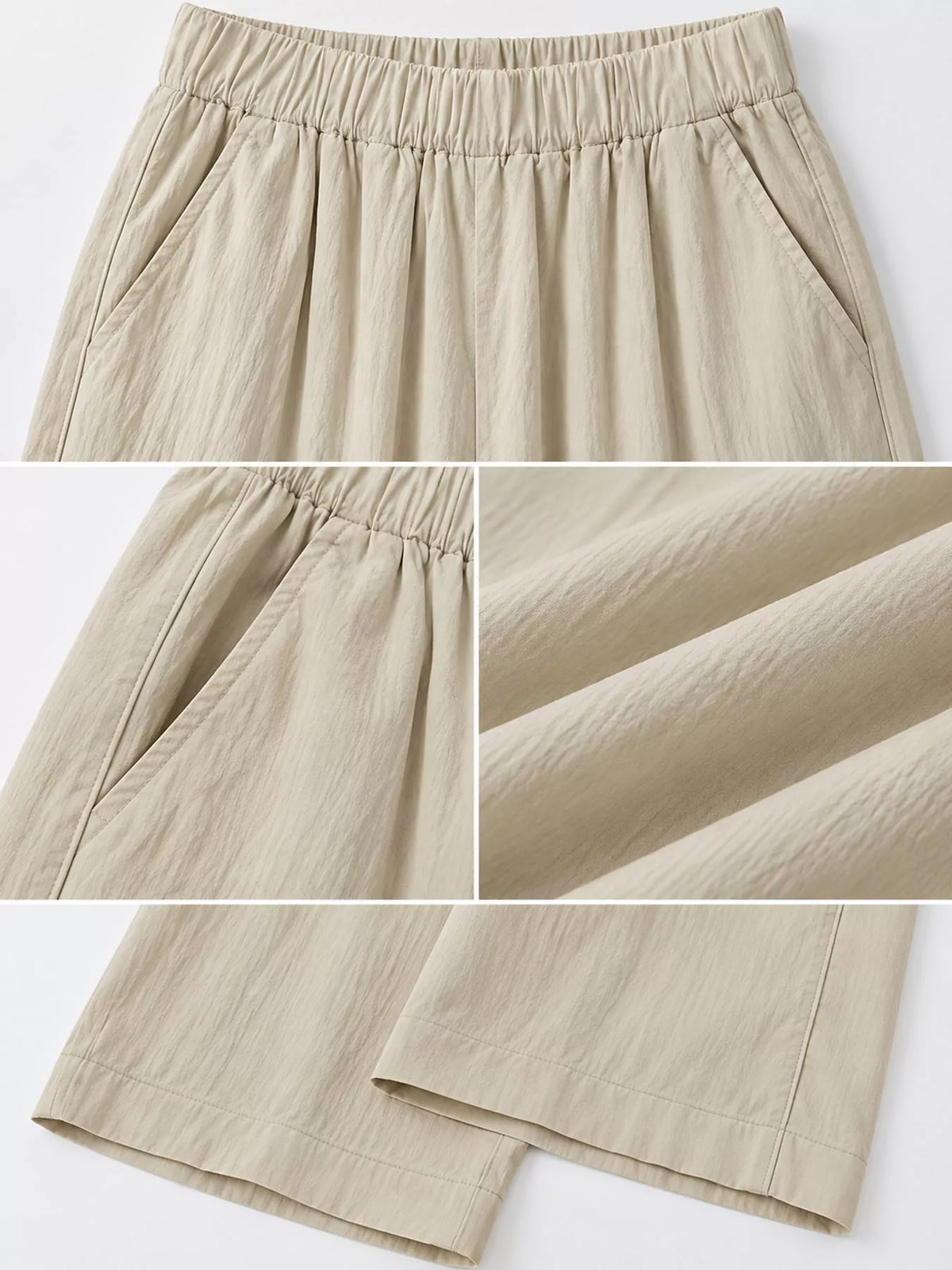High-Waisted Loose Fit Wide-Leg Pants