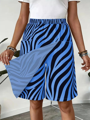 Blue And Black Stripes