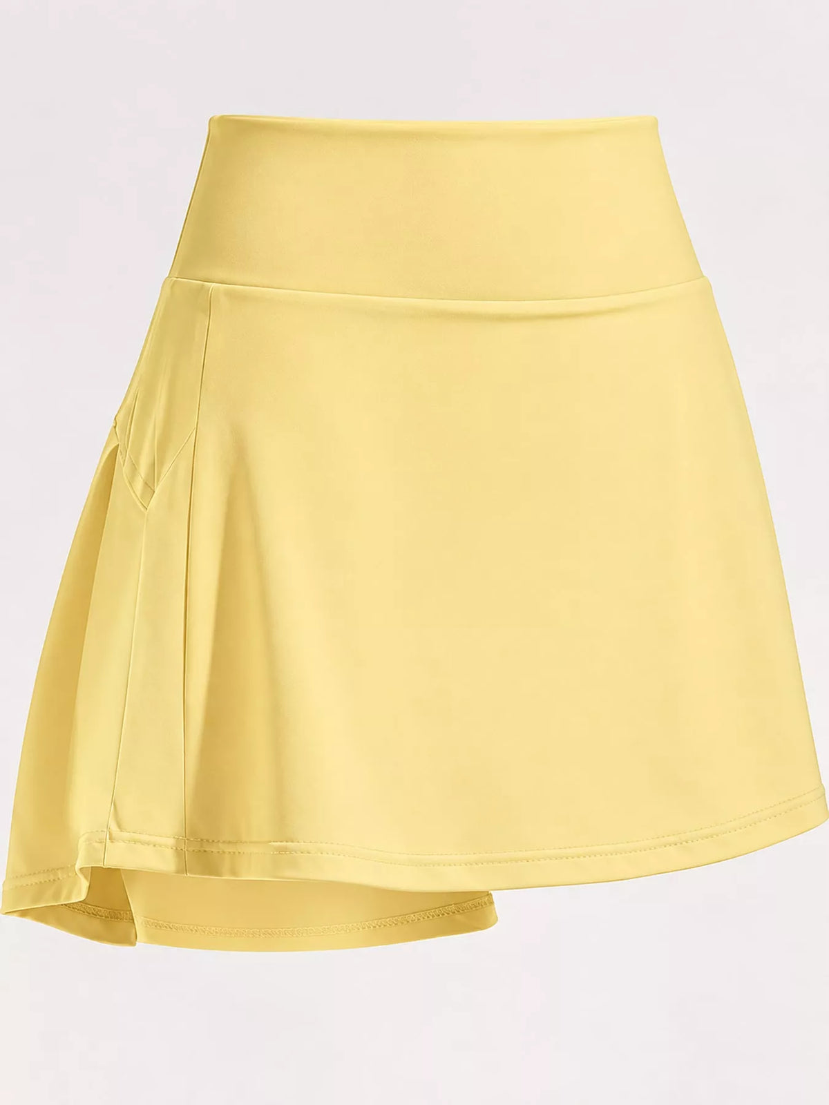 High-Waisted Pleated Active Skirt