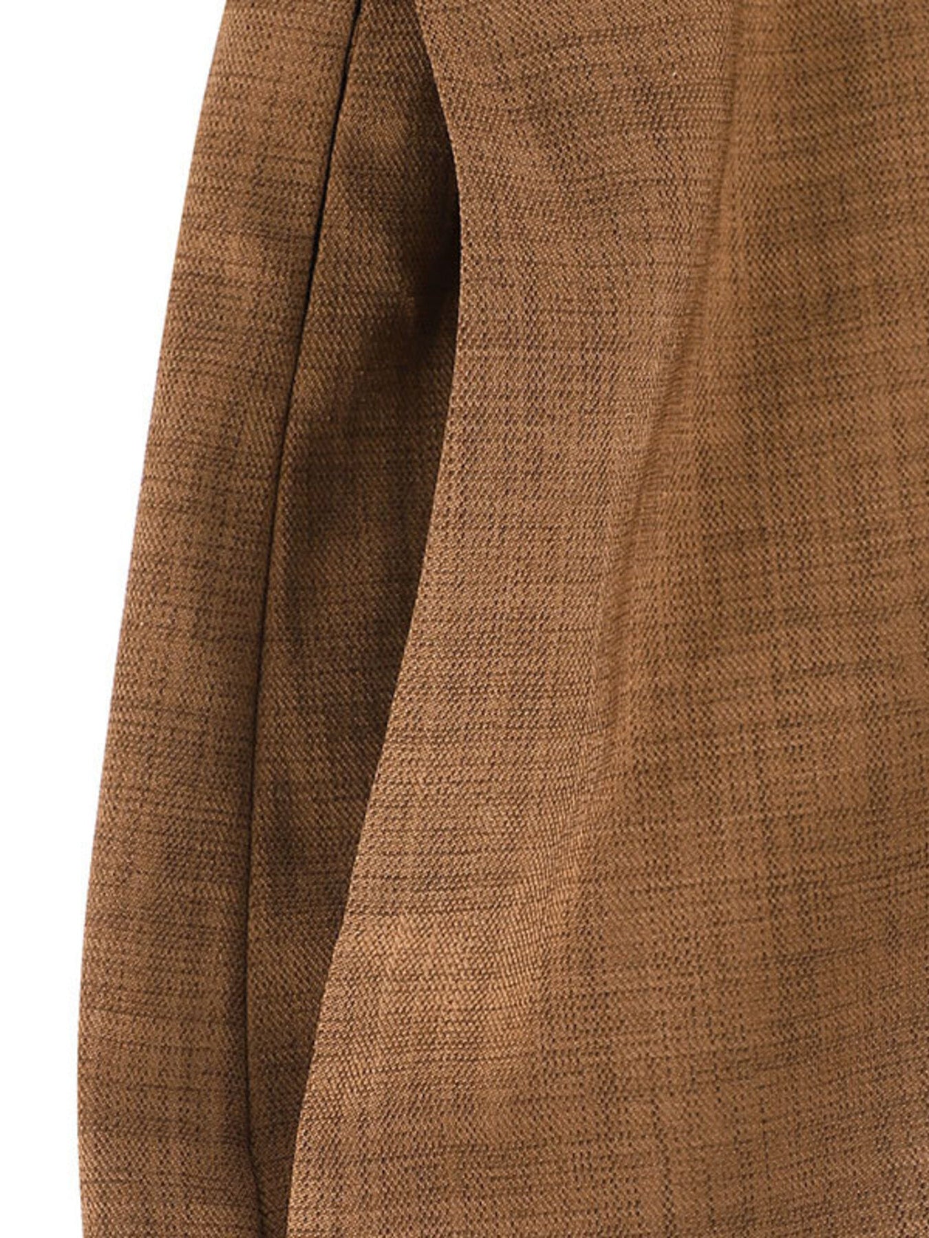 One-Shoulder Wide Leg Jumpsuit in Brown