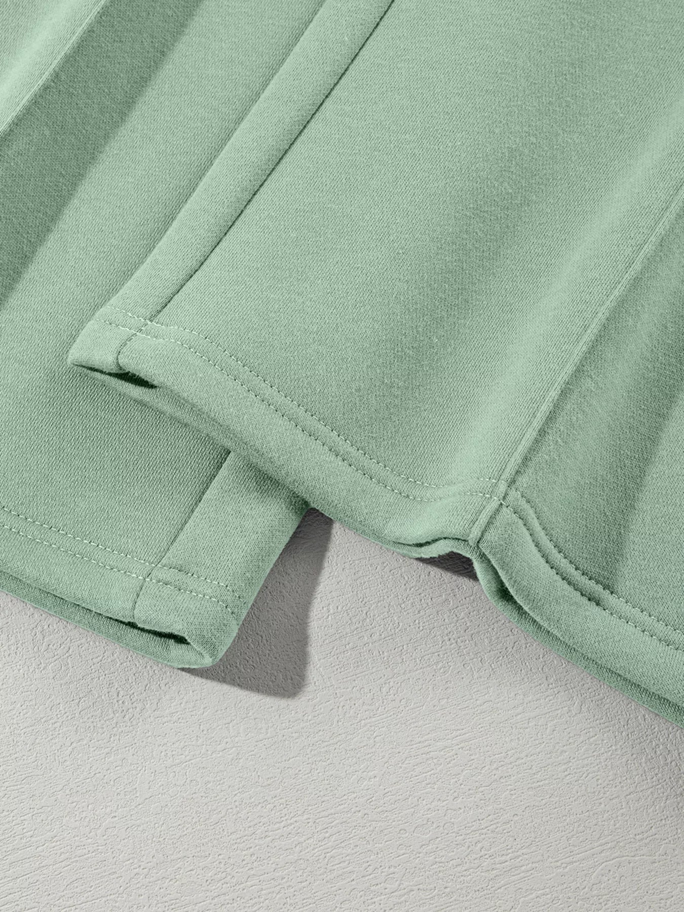 Drop Shoulder Zip-Up Jacket & Pants Set