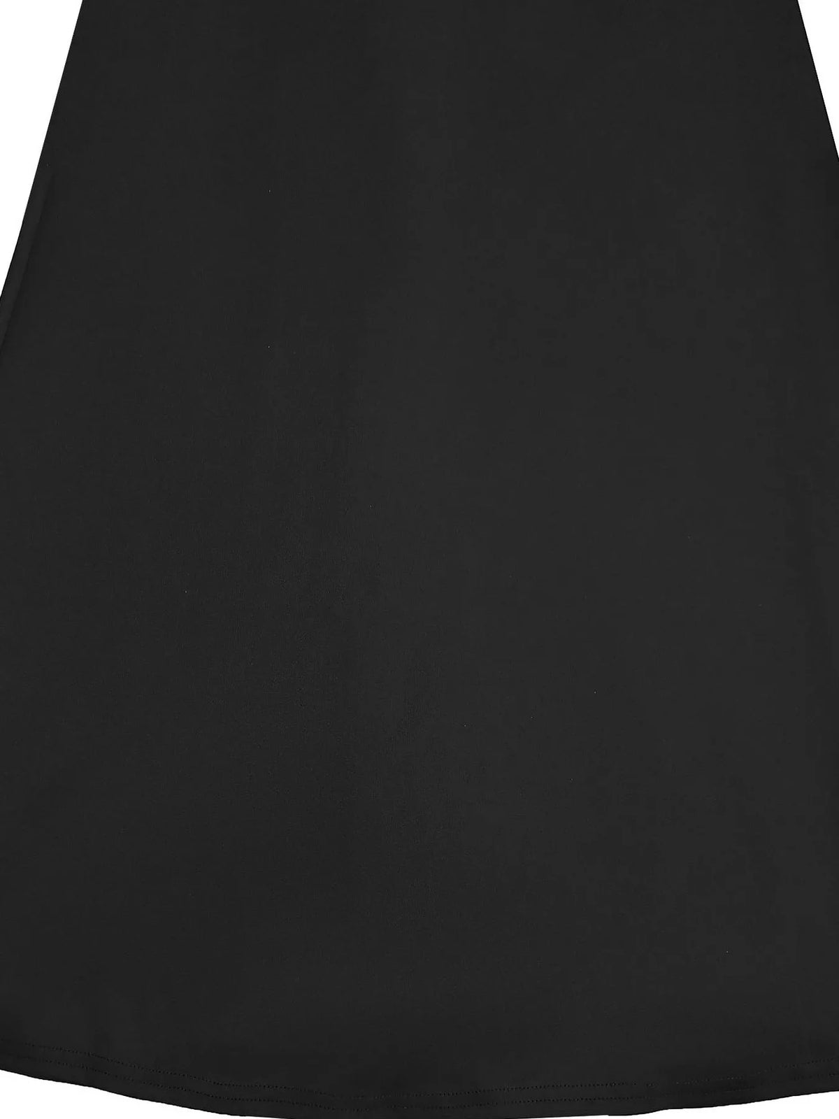 Rhinestone Pearl One-Shoulder Mermaid Dress in Black