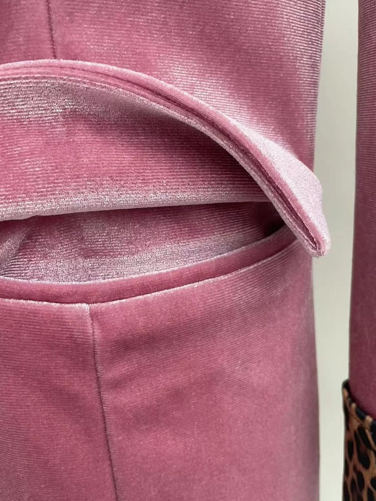 Button-Up Longline Coat with Pockets