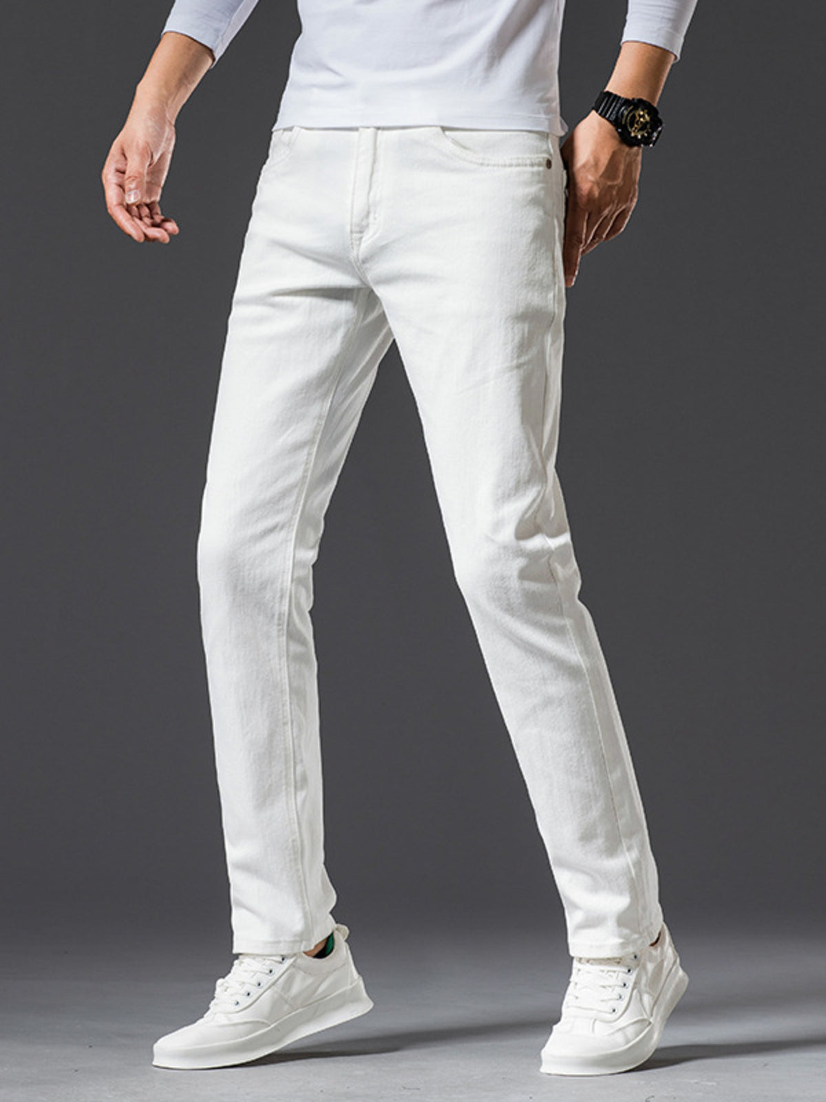 Men's Slim Fit Jeans by True Self