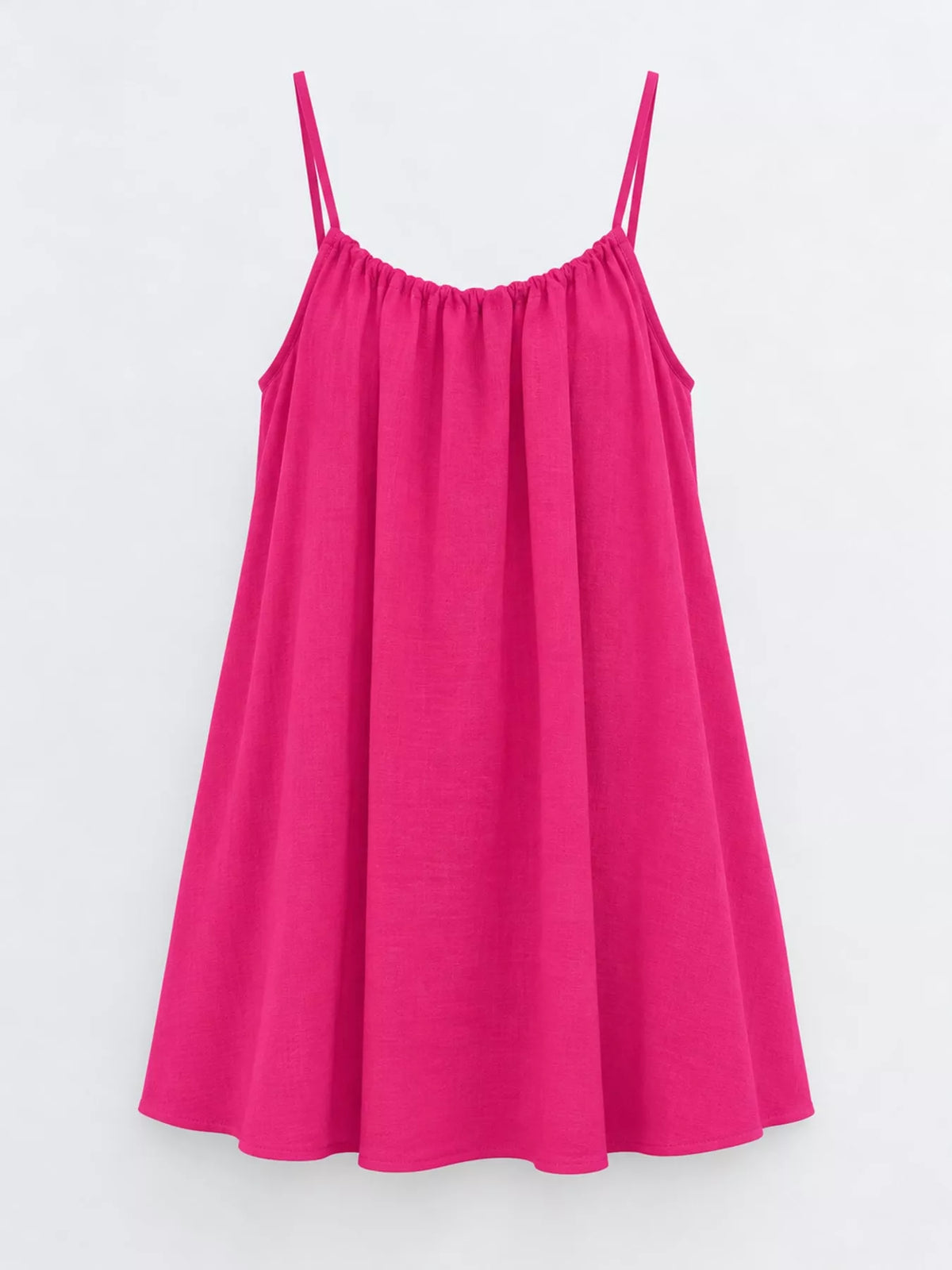 Backless Spaghetti Strap A-Line Mini Dress