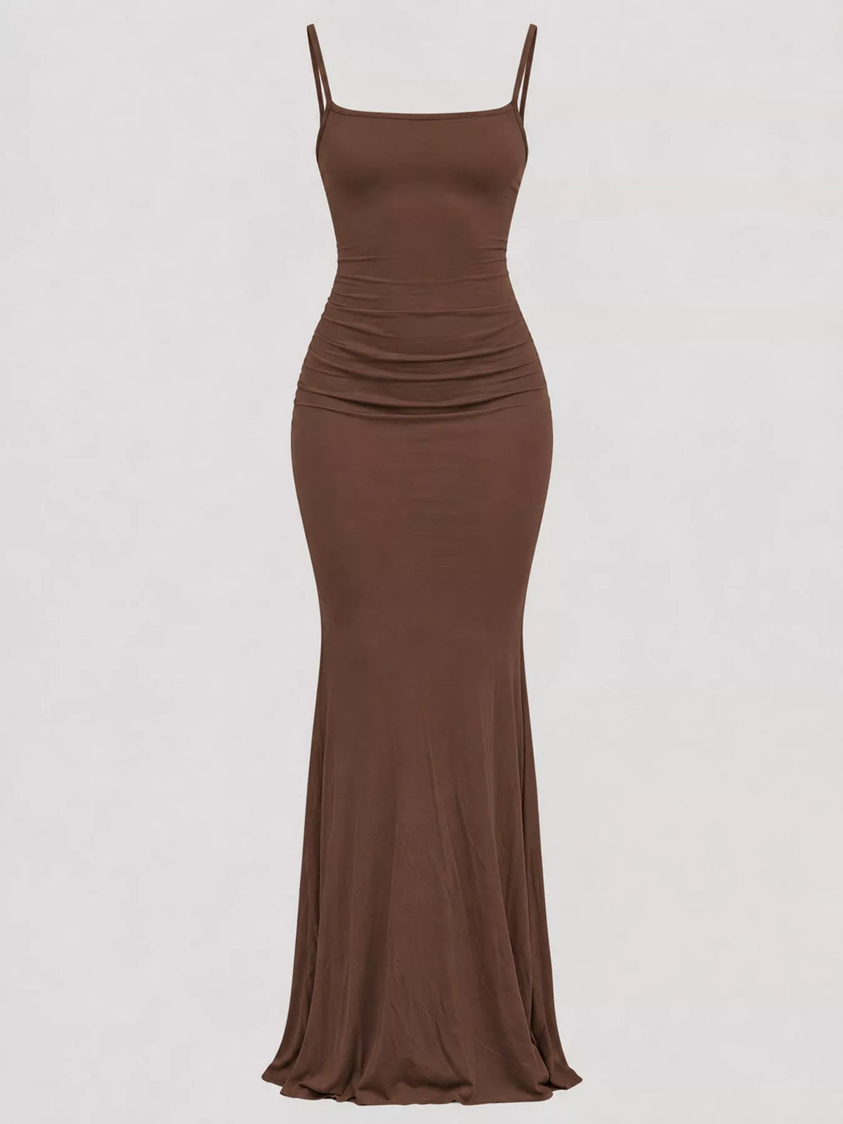 Backless Bodycon Spaghetti Strap Maxi Dress