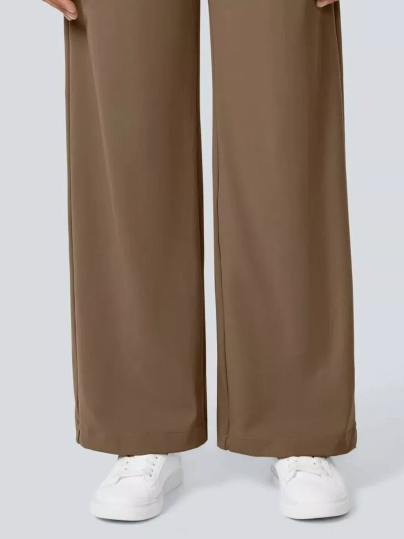 Pocketed Wide Leg Pants