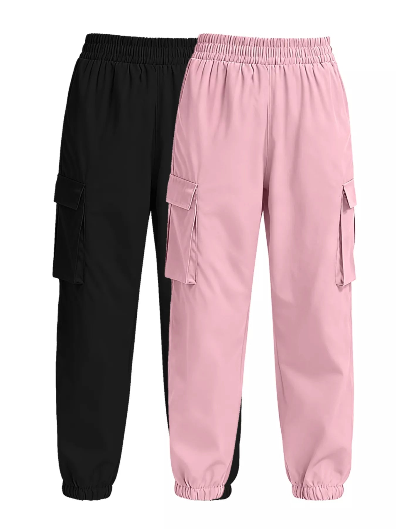 Two-Piece Cargo Pants Set
