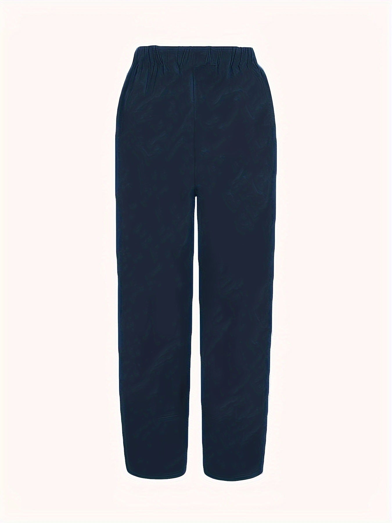 Elastic-Waist Pants with Pockets by Yolan House